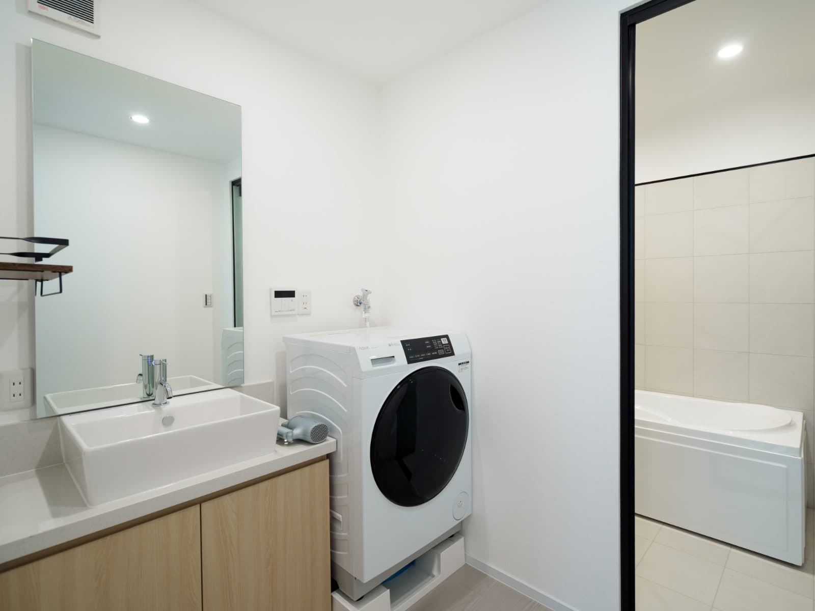 Bathroom and laundry